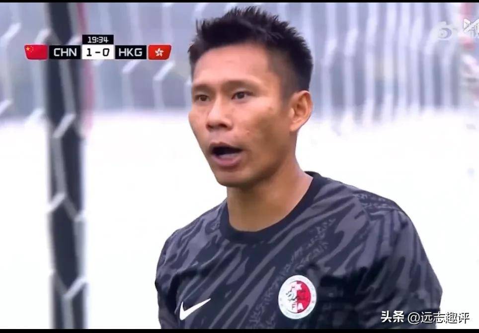 东亚杯-黄政宇首球国足两中框1-0中国香港
